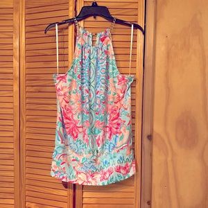 Lilly Pulitzer Bowen halter Top